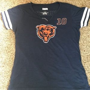 Chicago bears trubisky 10 tshirt jersey